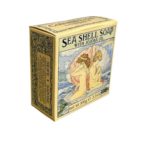 Crabtree & Evelyn London Sea Shell Soap with Jojoba Oil 3.5 oz Vintage 1978 - Picture 1 of 9
